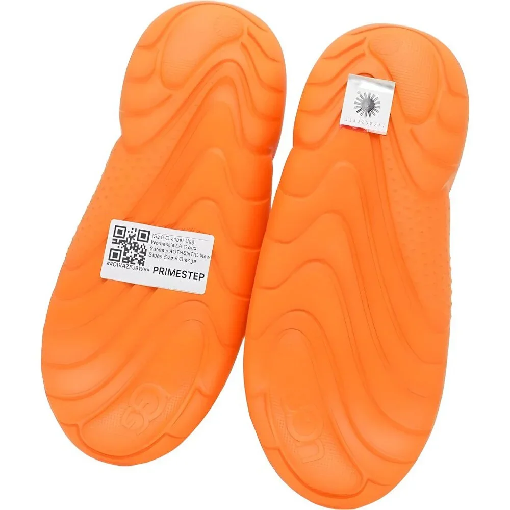 UGG LA Cloud Sandals Orange Women's US 6 - Picture 6 of 6